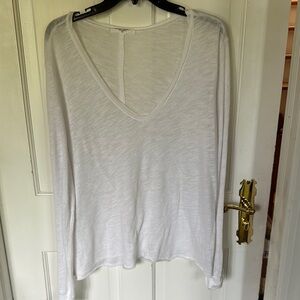 Project Social T White Relaxed Blouse